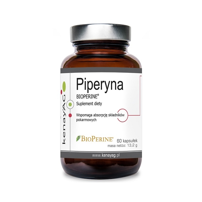 Piperyna (Biopiperyne®) 60 kapsułek Kenay