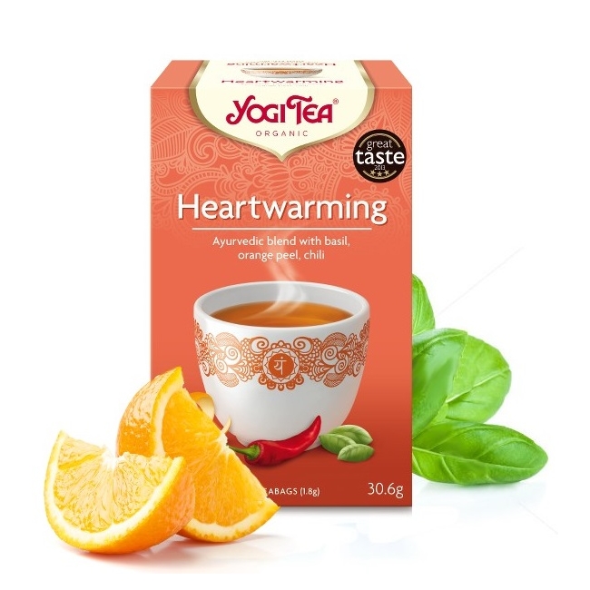 Herbata radość życia 17 saszetek BIO Yogi Tea 