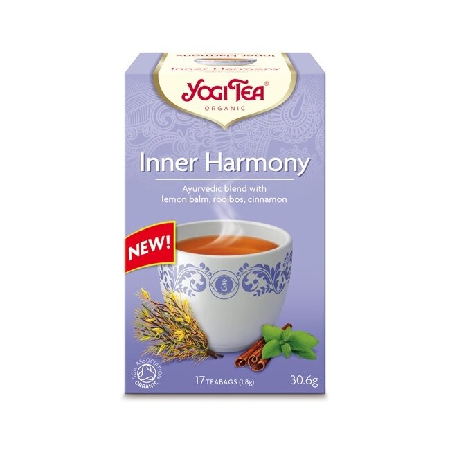 Herbata wewnętrzna harmonia 17 saszetek BIO Yogi Tea