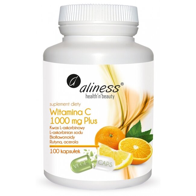 Aliness witamina C 1000 mg Plus 100 kapsułek