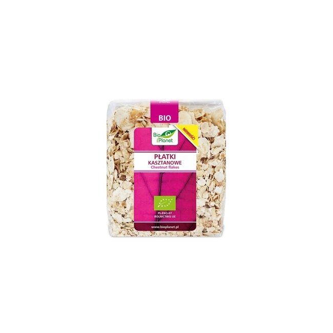 Płatki kasztanowe 300 g BIO Bio Planet