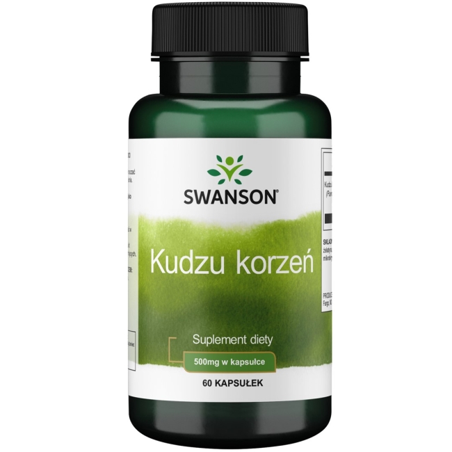 Swanson kudzu root 500 mg 60 kapsułek 