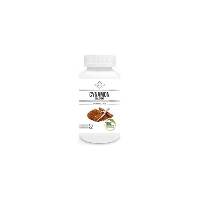 Cynamon cejloński ekstrakt 400 mg 60 kapsulek Soul Farm