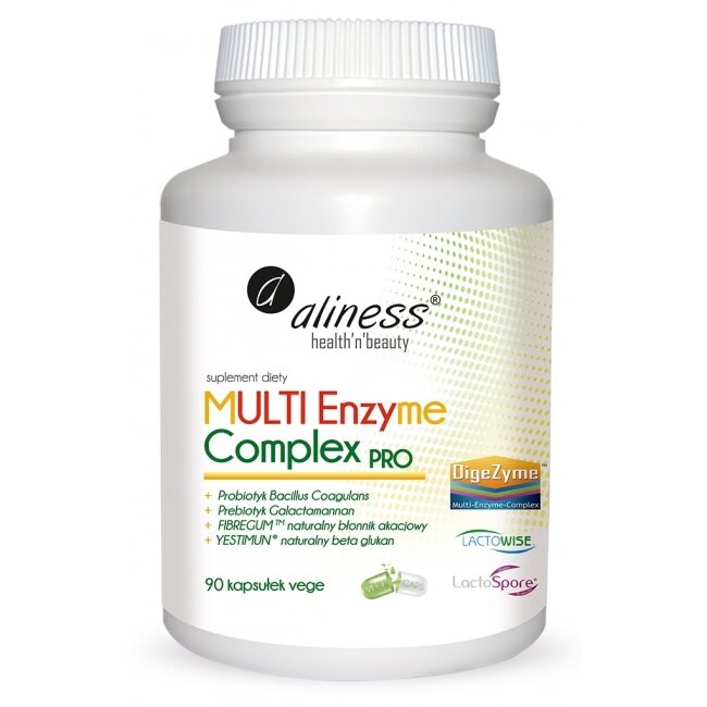 Aliness multi enzyme complex PRO 90 kapsułek