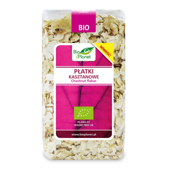 Płatki kasztanowe 200 g BIO Bio Planet 