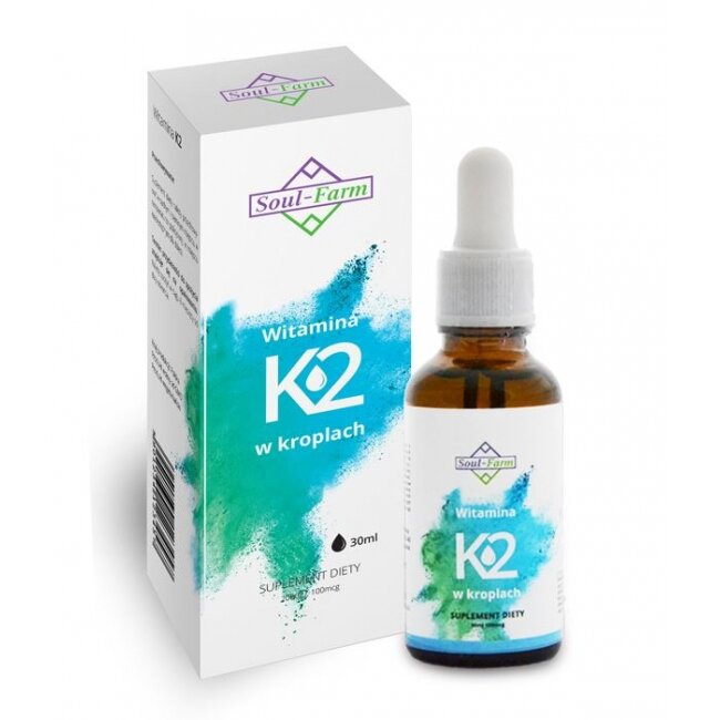 Soul Farm Witamina K2 w kroplach (100mcg) 30 ml 