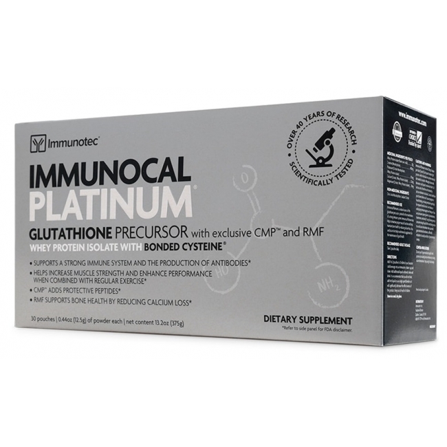 Immunocal platinum 30 saszetek + kubek GRATIS Immunotec