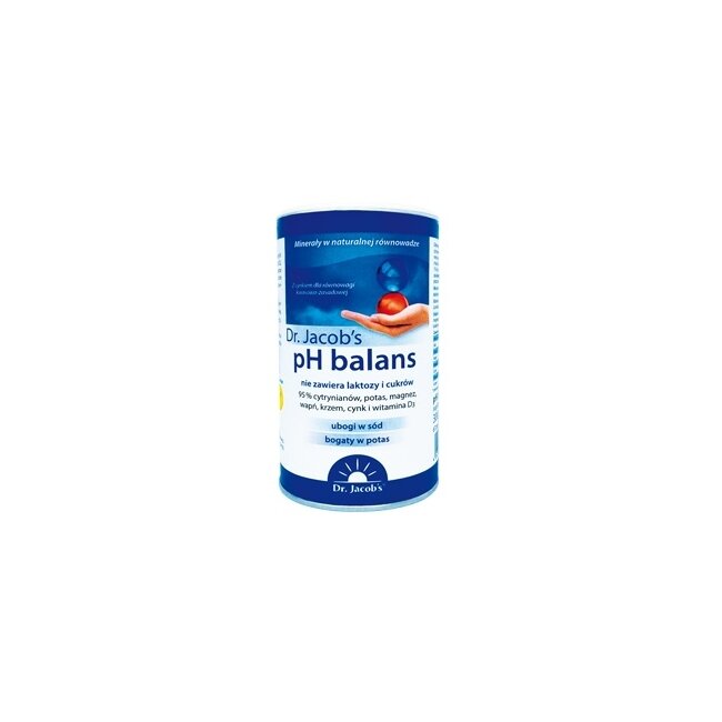 Dr Jacobs Magnez Potas Wapń Cytryniany (pH balans) proszek 300 g