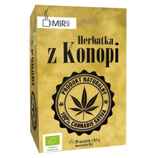 Herbatka z konopi 20 saszetek BIO Mir-Lek 