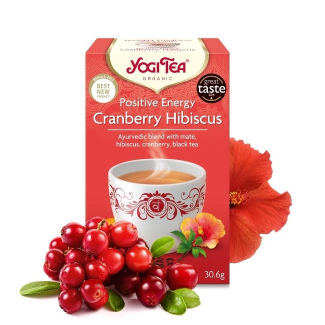 Herbata pozytywna energia 17 saszetek BIO Yogi Tea 