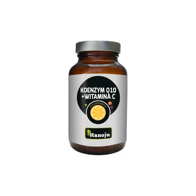 Hanoju Koenzym Q10 30mg + Witamina C 500mg 90kapsułek