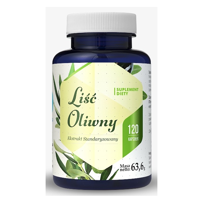 Hepatica Liść Oliwny 120kapsułek