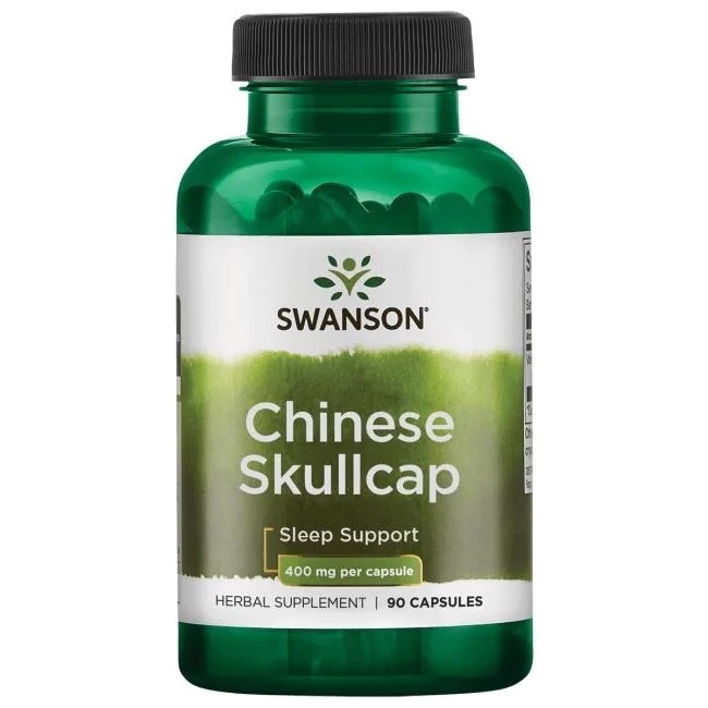 Swanson full spectrum chinese skullcap tarczyca bajkalska 400 mg 90 kapsułek