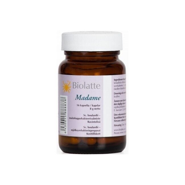 Biolatte Madame (Regulacja pH dla kobiet) 16 kapsułek