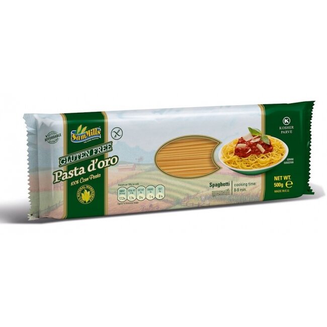 SamMills makaron spaghetti kukurydziany bezglutenowy 500 g 