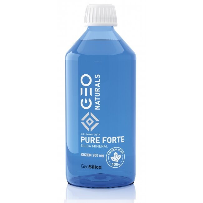 Geonaturals PURE SILICA FORTE krzem 200 mg 500 ml