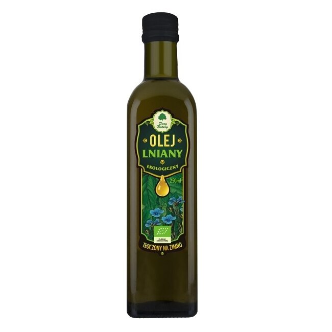 Olej lniany 250 ml BIO Dary Natury