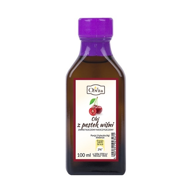 Olej z pestek wiśni 100 ml Olvita