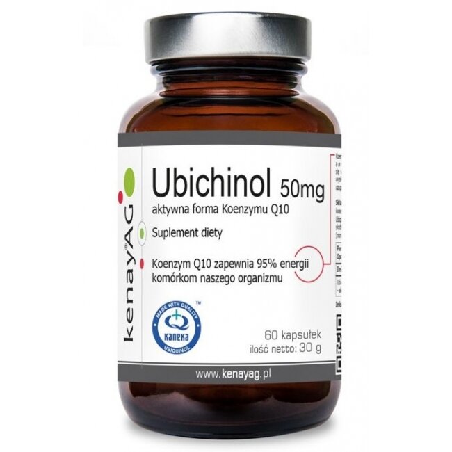 Kenay Ubichinol - Koenzym Q10 50 mg 60 kapsułek
