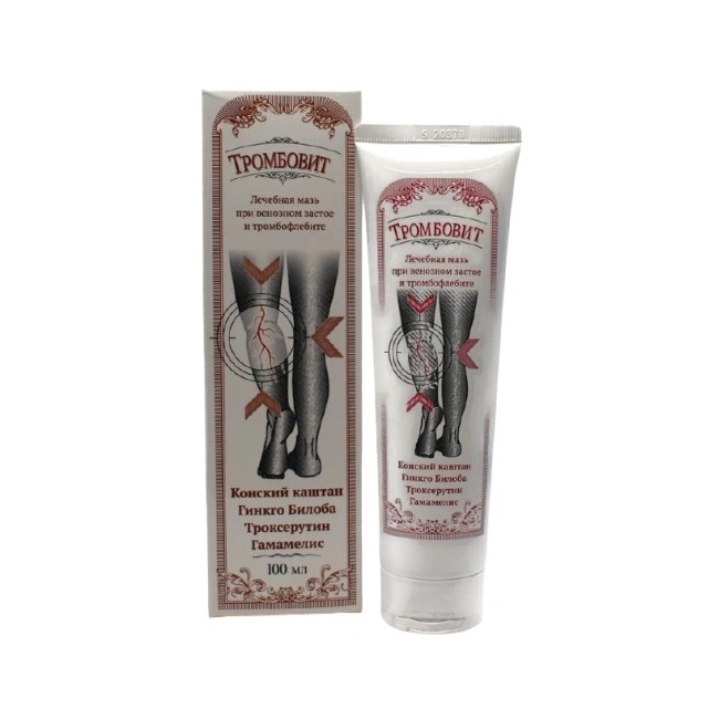 Trombofit maść na żylaki i obrzęki 100 ml Remedium Natura 