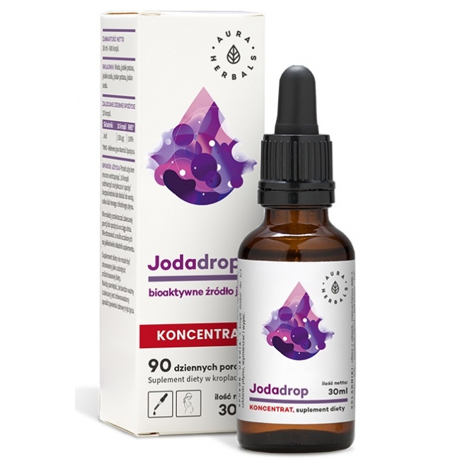 Aura Herbals Jodadrop Koncentrat krople 30 ml 