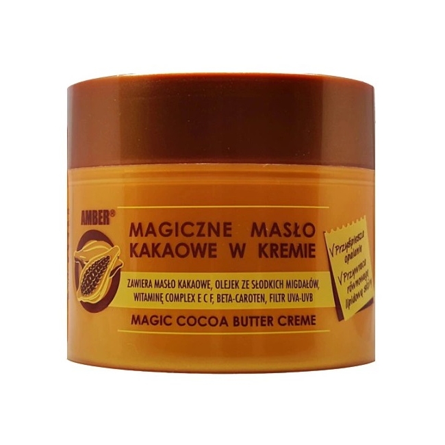 Amber Magiczne Masło Kakaowe w kremie 50 ml PROMOCJA!
