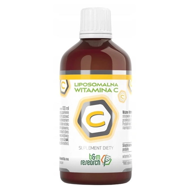 B&M Research Liposomalna Witamina C 1000 mg płyn 100 ml