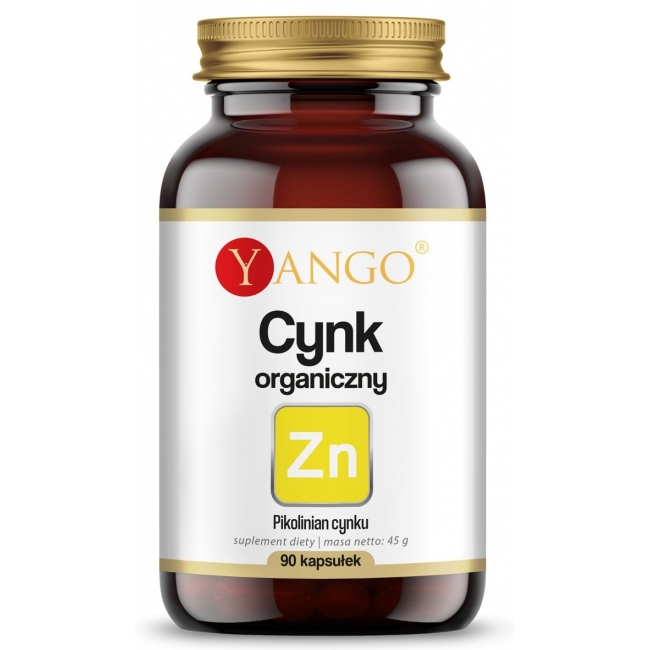 Yango Cynk forma organiczna 90 kapsułek
