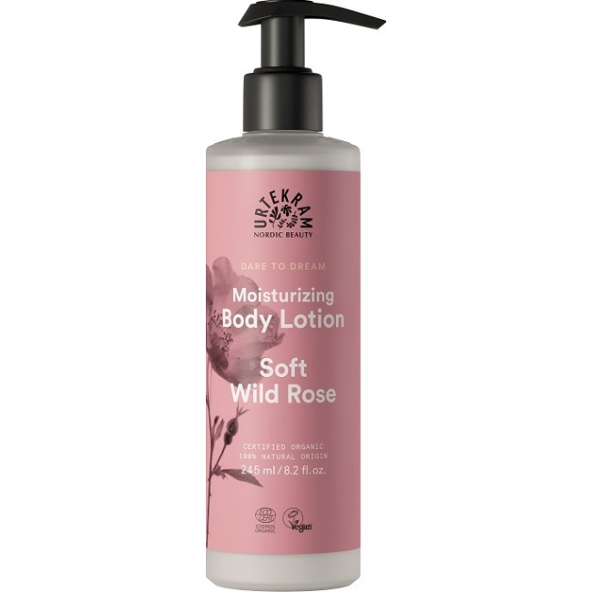 Urtekram balsam do ciała z wyciągiem z dzikiej róży 245 ml ECO