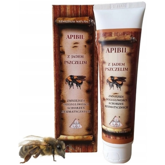 Apibil z jadem pszczelim na ból stawów 80ml Remedium Natura