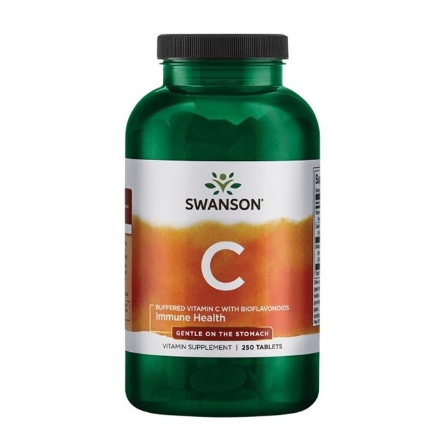 Swanson Witamina C + bioflawonoidy 1000 mg 250 kapsułek