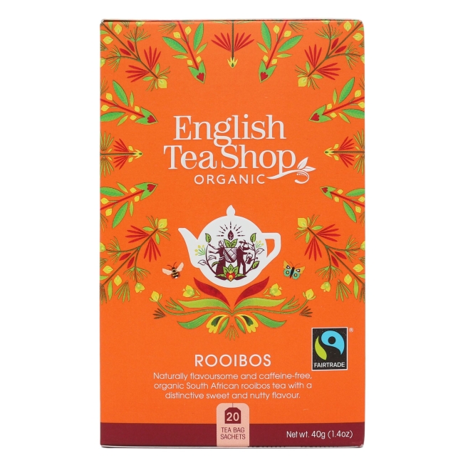 Herbata rooibos 20 saszetek x 2g (40 g) BIO English tea