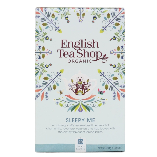 Herbata ziołowa sleepy me 20 saszetek x 1,5g (30 g) BIO English tea