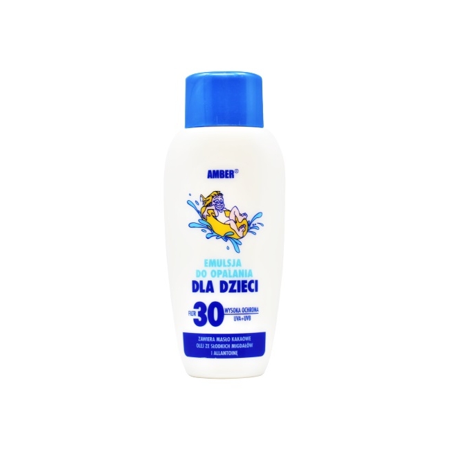 Amber emulsja do opalania dla dzieci z filtrem UVA+UVB 30 200 ml 