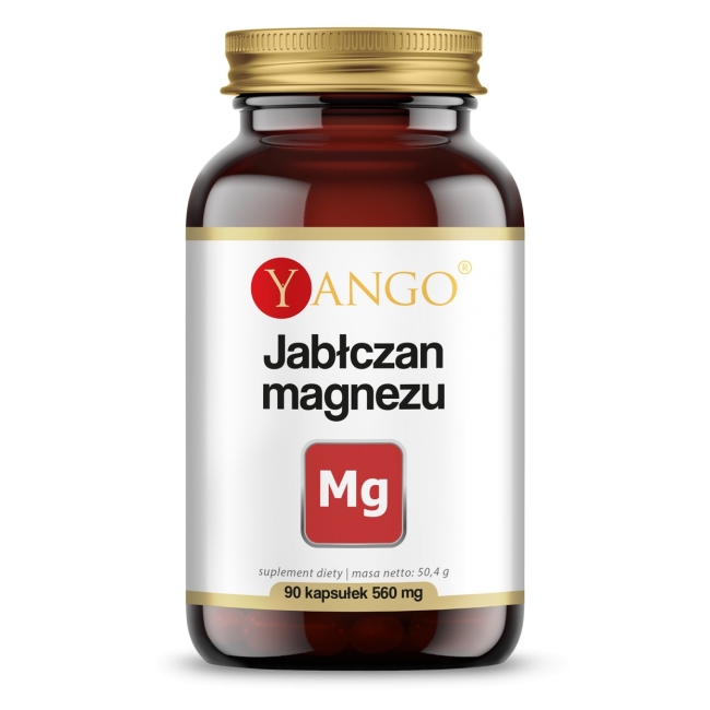 Yango Jabłczan magnezu 90 kapsułek