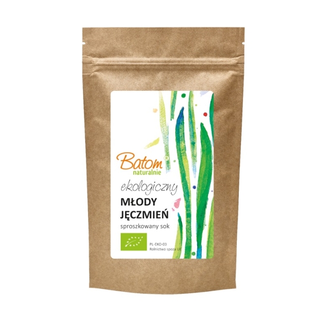 Młody jęczmień sok sproszkowany 100 g BIO Batom