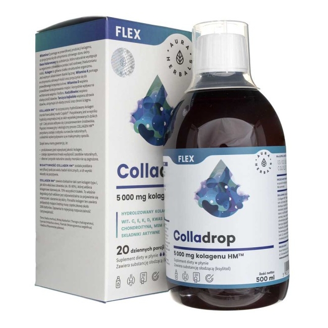 Colladrop Flex 5000 mg 500 ml Aura Herbals 