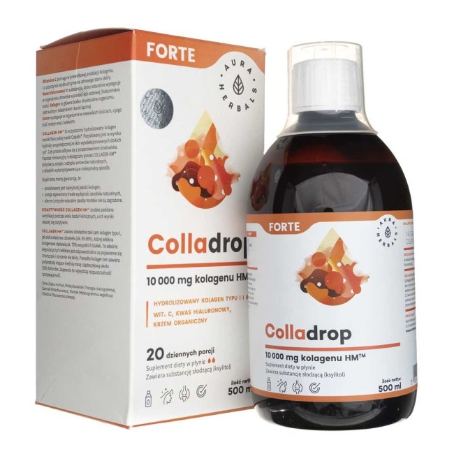Colladrop Forte 10000 mg 500 ml Aura Herbals 