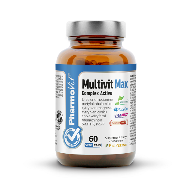 Pharmovit Multivit Max multiwitaminy 60 kapsułek 