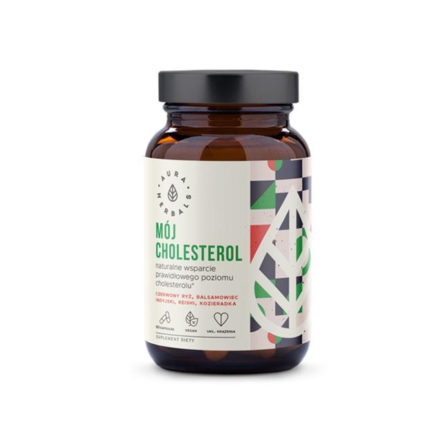 Mój cholesterol 60 kapsułek Aura Herbals