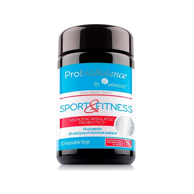 Aliness ProbioBALANCE Sport & Fitness Balance  30 mld. 30 kapsułek