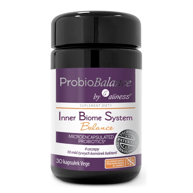 Aliness ProbioBALANCE, Inner Biome System Balance 10 mld. x 30 vege caps