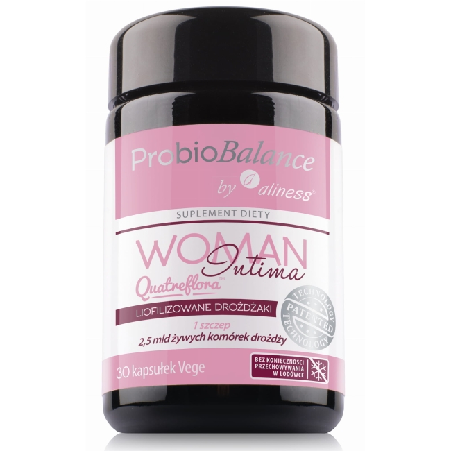 Aliness ProbioBALANCE Woman Intima Quatreflora 2,5 mld  30 kapsułek