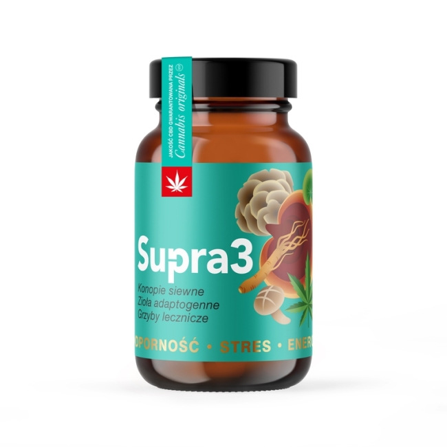 Hemp GHM Supra3 Odporność Stres Energia 150 g