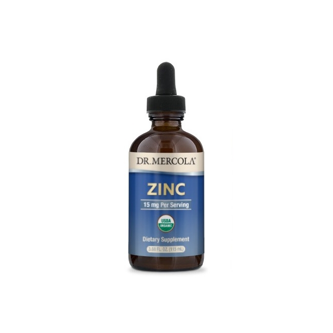 Dr Mercola Cynk w kroplach 115 ml