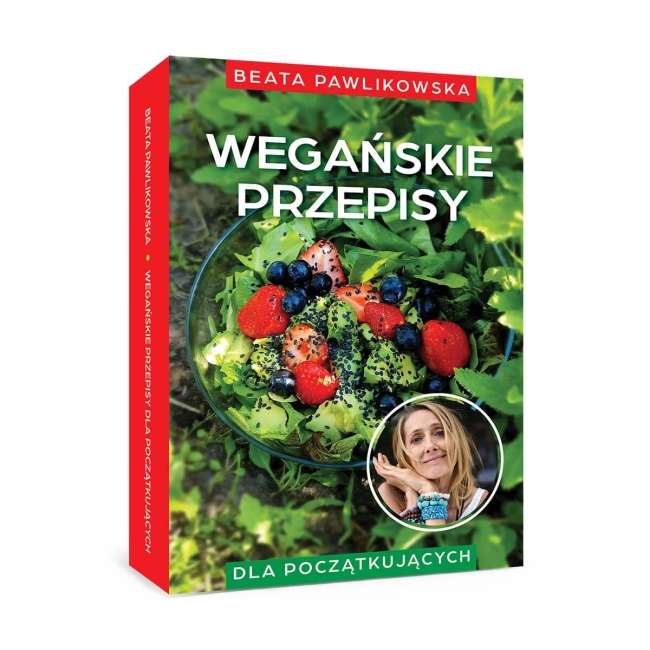 Książka "Wegańskie przepisy dla początkujących"  Beata Pawlikowska
