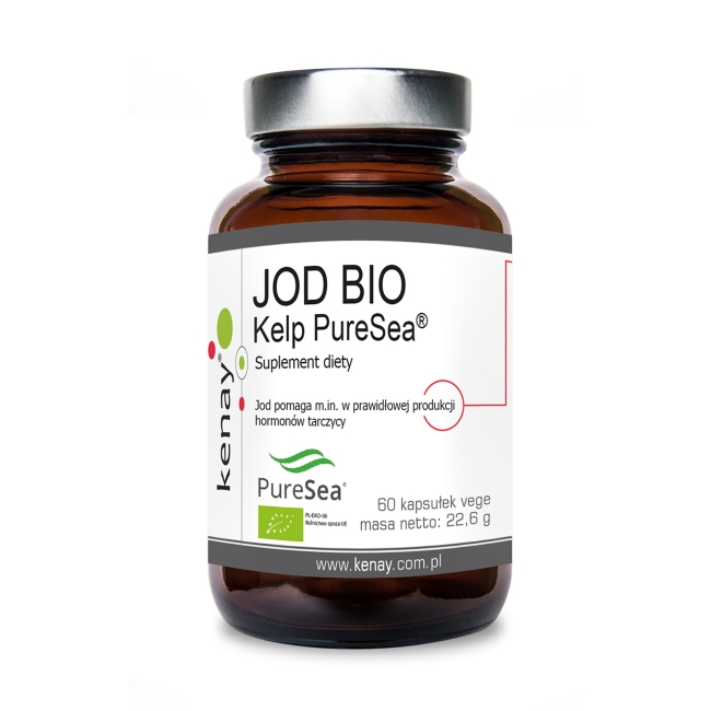 Kenay Jod Bio Kelp PureSea® 60 kapsułek