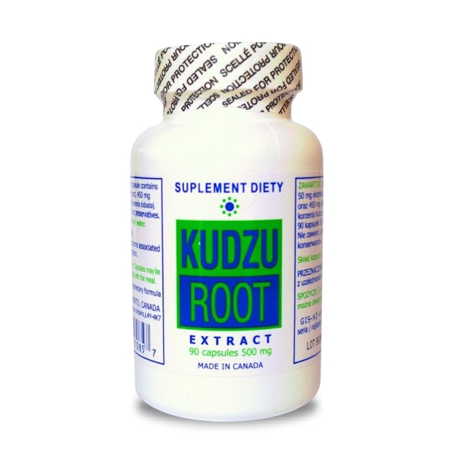 Kudzu Root ekstrakt 90 kapsułek Made in Canada