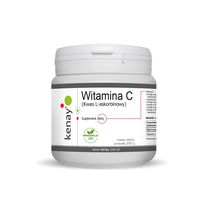 Kenay Witamina C Kwas L-askorbinowy 200g