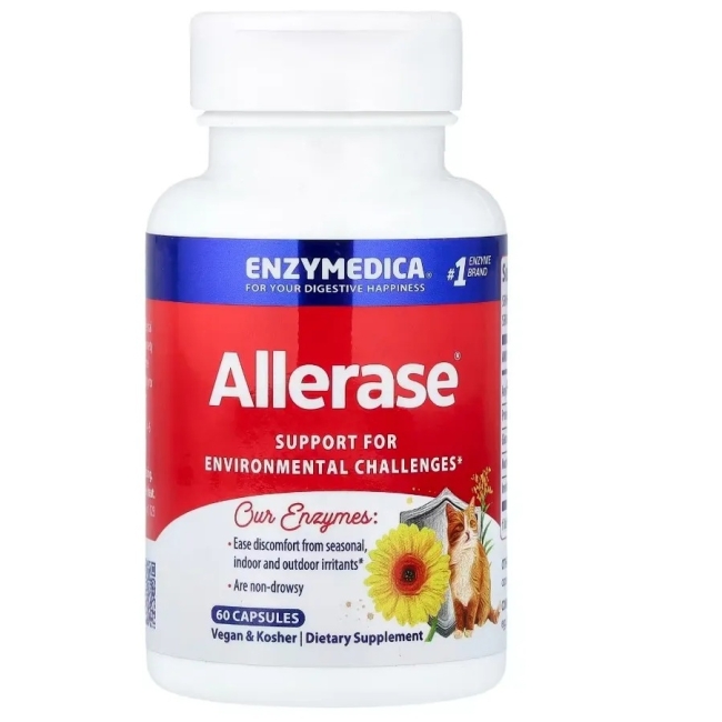 Enzymedica Allerase 60 kapsułek